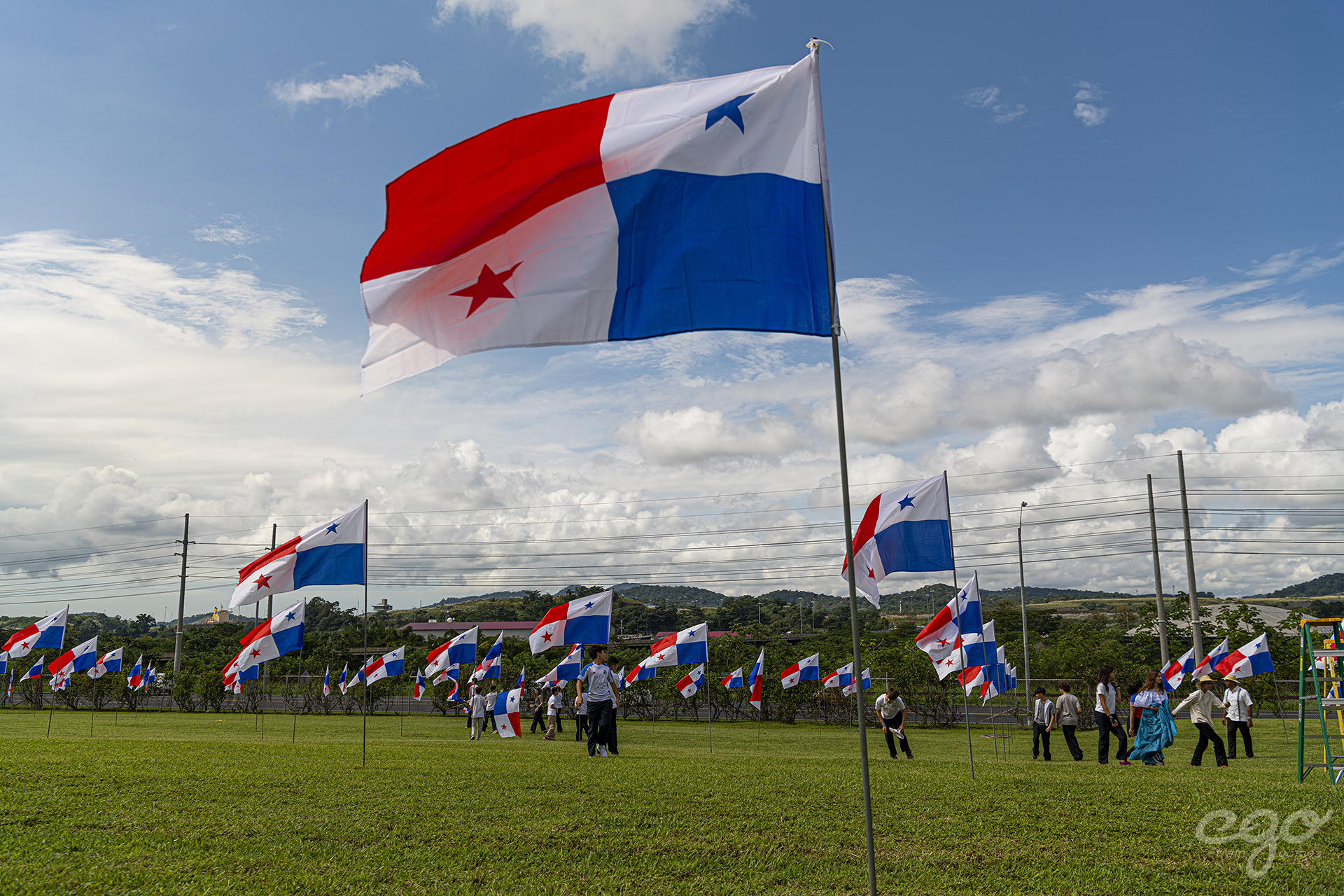 Siembra de Banderas en la Ciudad del Saber